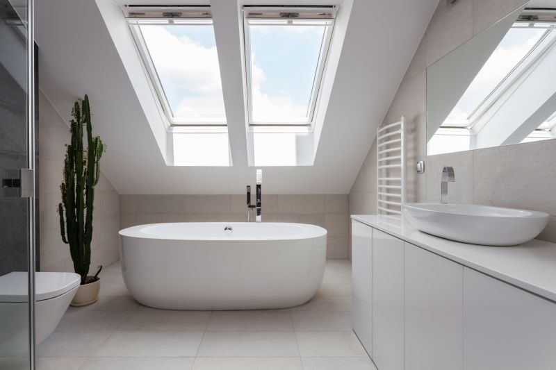 Bathroom with Skylight and Natural Light